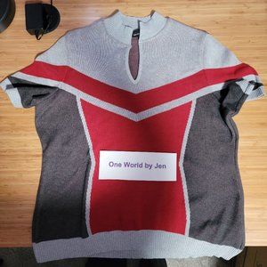 Marvelous Wings Short Sleeved Knit Top